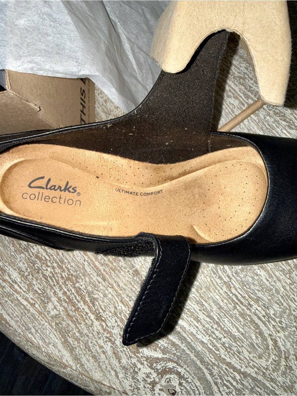 Clarks Emslie Lulin Women's Black Mary Jane heels